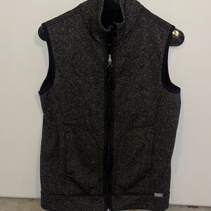 Figs Women’s Gray Sleeveless Zip-Up Vest